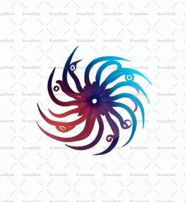 Abstrakte Tintenfischtentakel